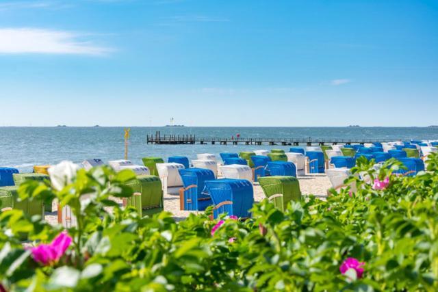 Haus Uthlande Uthlande Whg 51 Meeresbrise Wyk auf Föhr Kültér fotó